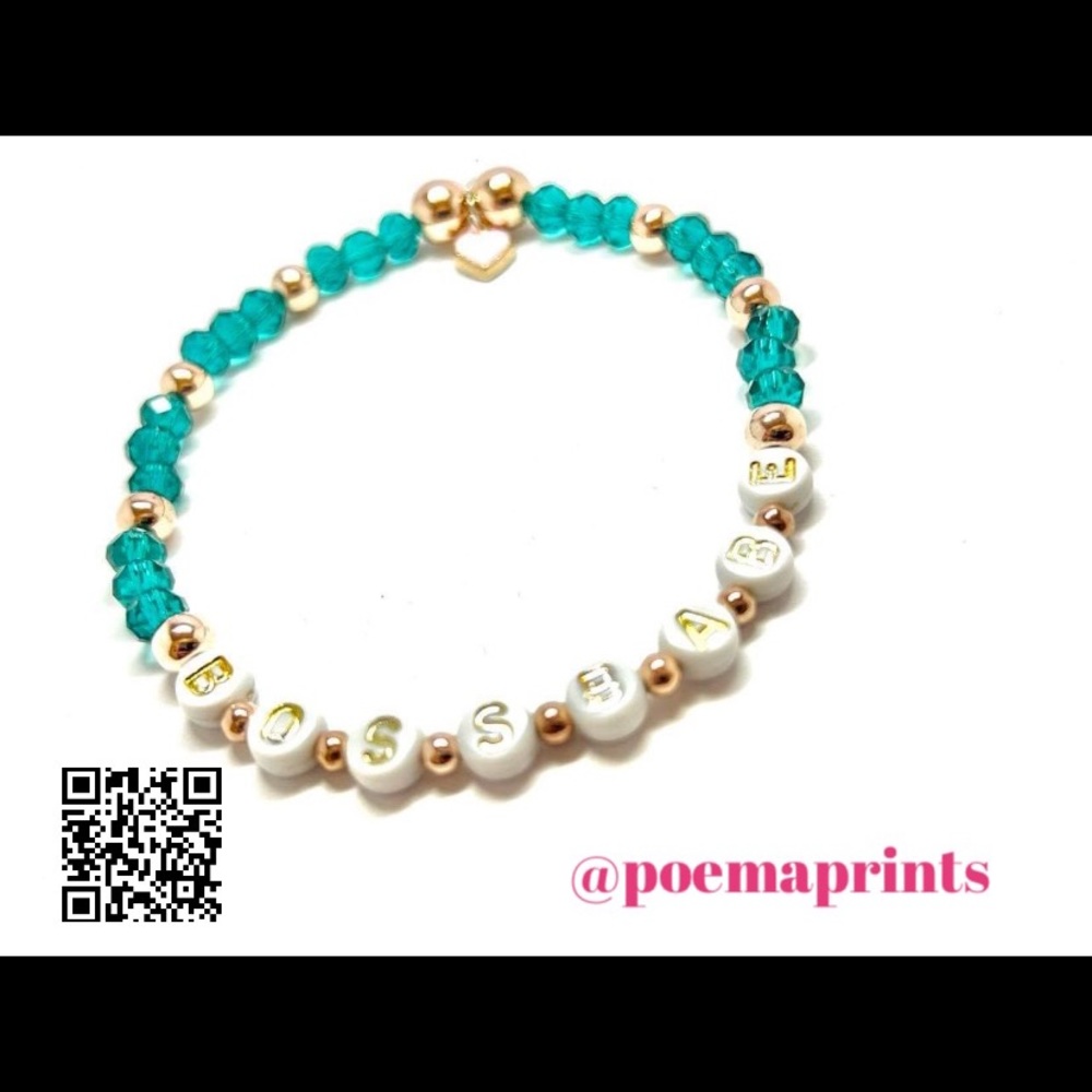 Customize beaded bracelet